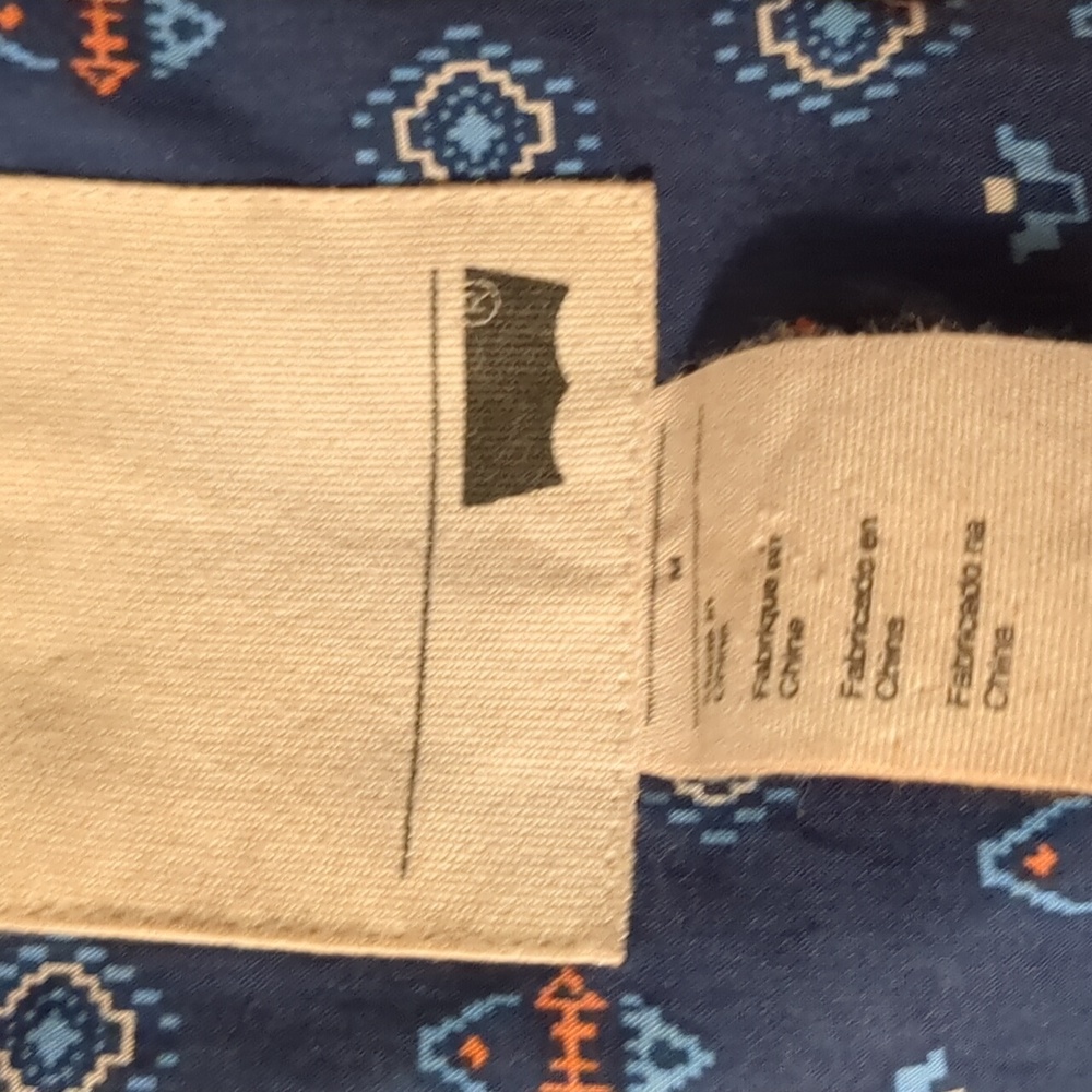 Levi's red blouse jacket size m